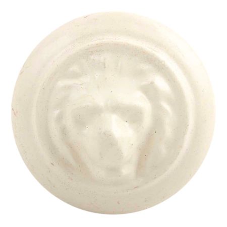 Cream Lion Metal Knobs